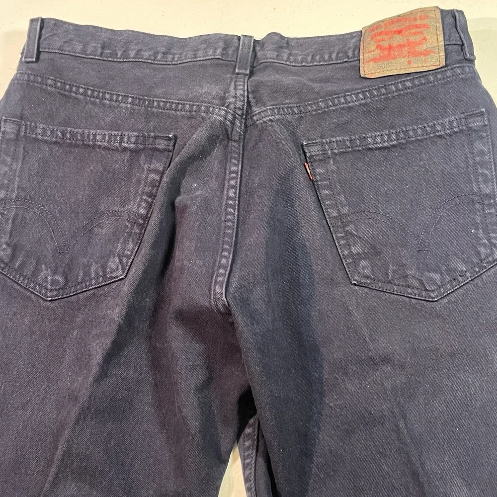 VTG Levi's Men's‎ 505 Dark Blue Jeans 36x29 EUC